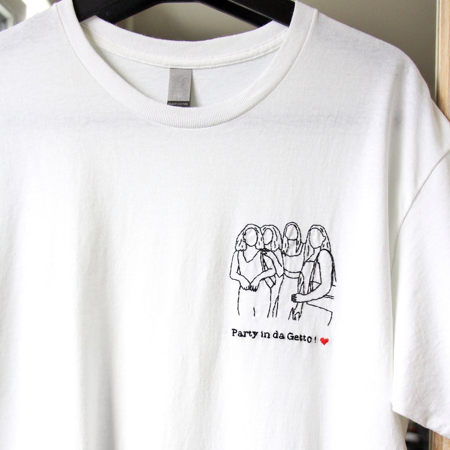 T-shirt "Broderie photo"
