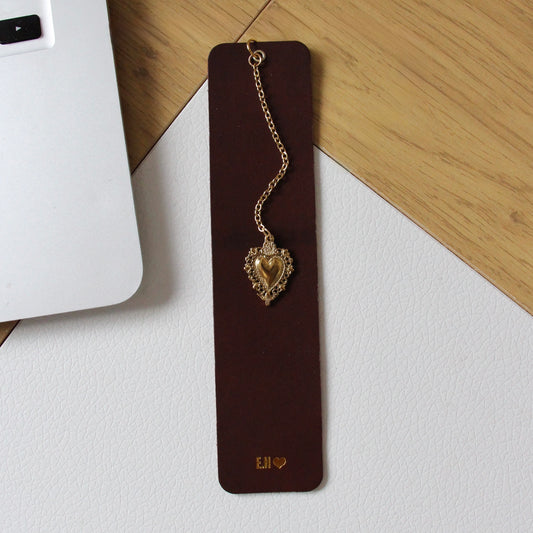 Marque-pages en cuir