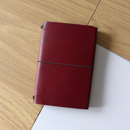 [Imparfait] Pocket passeport bordeaux (12,5 x 9 cm)