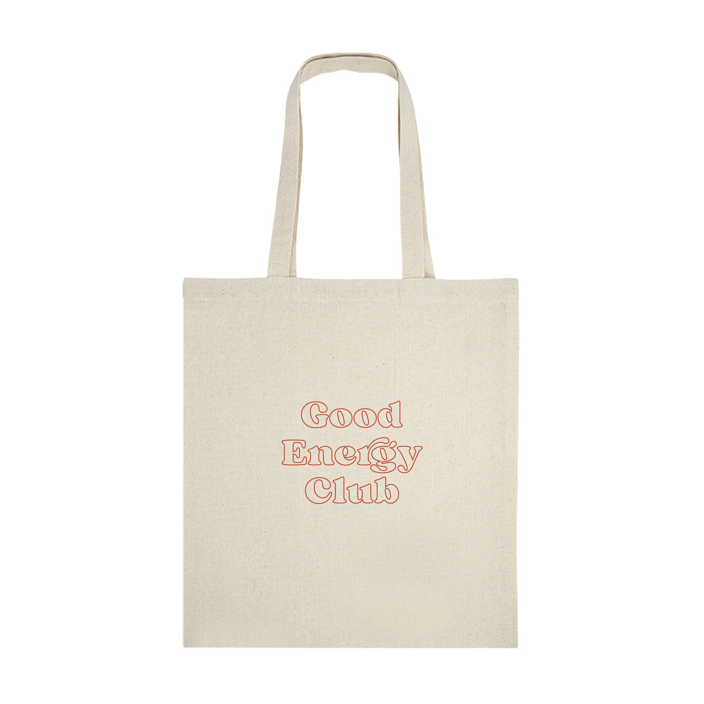 Tote bag "Good energy club"
